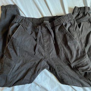 Micros Cargo Jogger Pant BLACK size small 30